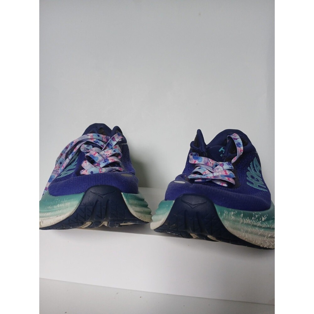 HOKA One One Running Shoes Women's Blue Purple Turquoise Athletic Sneakers - Picture 10 of 10